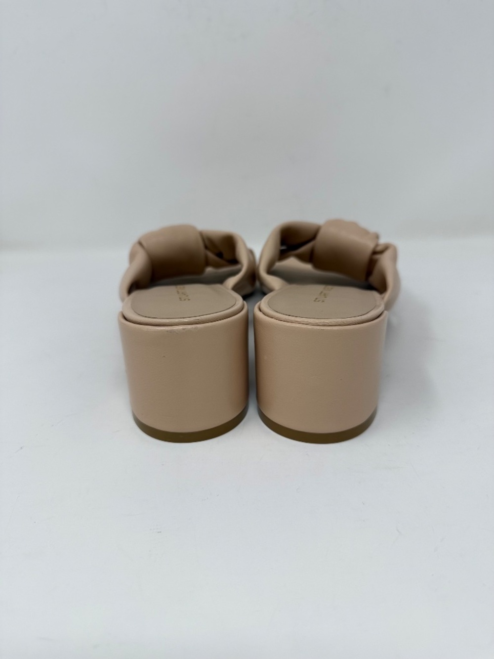 New Stuart Weitzman Cece 50 Block Heel Slide Sandal Sz 9 - Picture 4 of 14